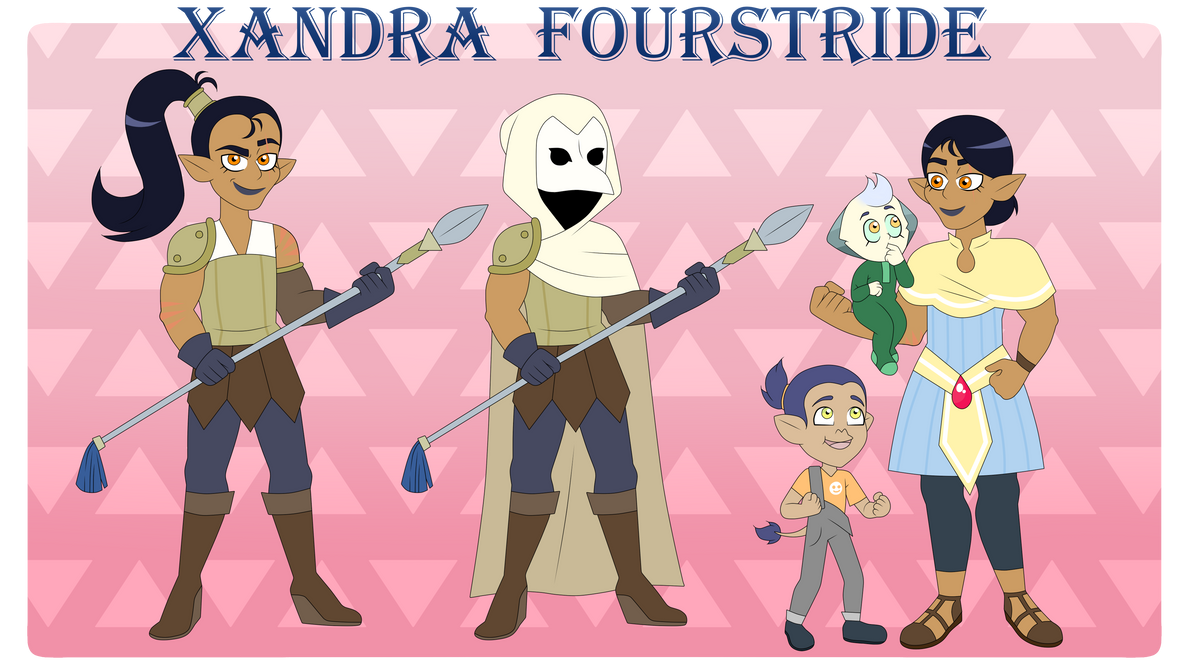 Xandra Fourstride - TOH OC (Redesign) by Bea-Boo on DeviantArt