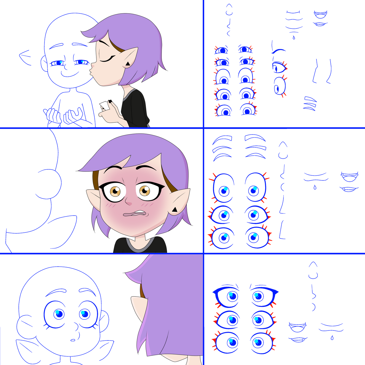 TOH Cute Kiss Base fxAmity by Bea-Boo on DeviantArt