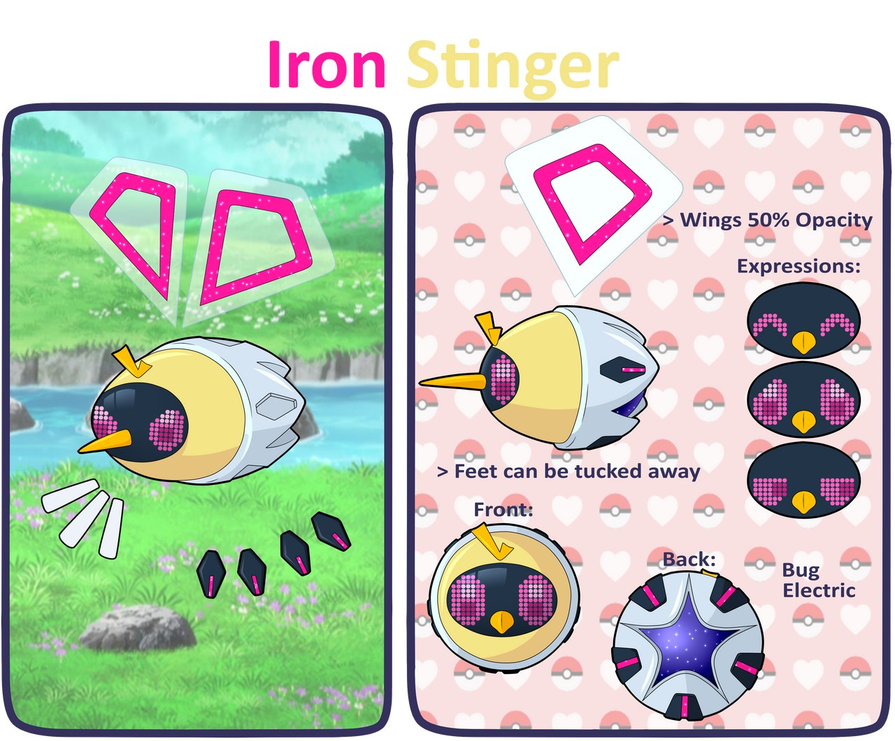 Paradox Cutiefly: Iron Stinger by Bea-Boo on DeviantArt