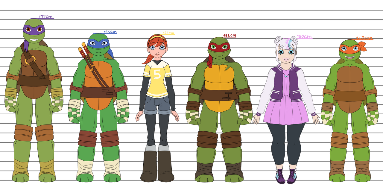 Practice Sketch and OC (TMNT 2012) by Bea-Boo on DeviantArt