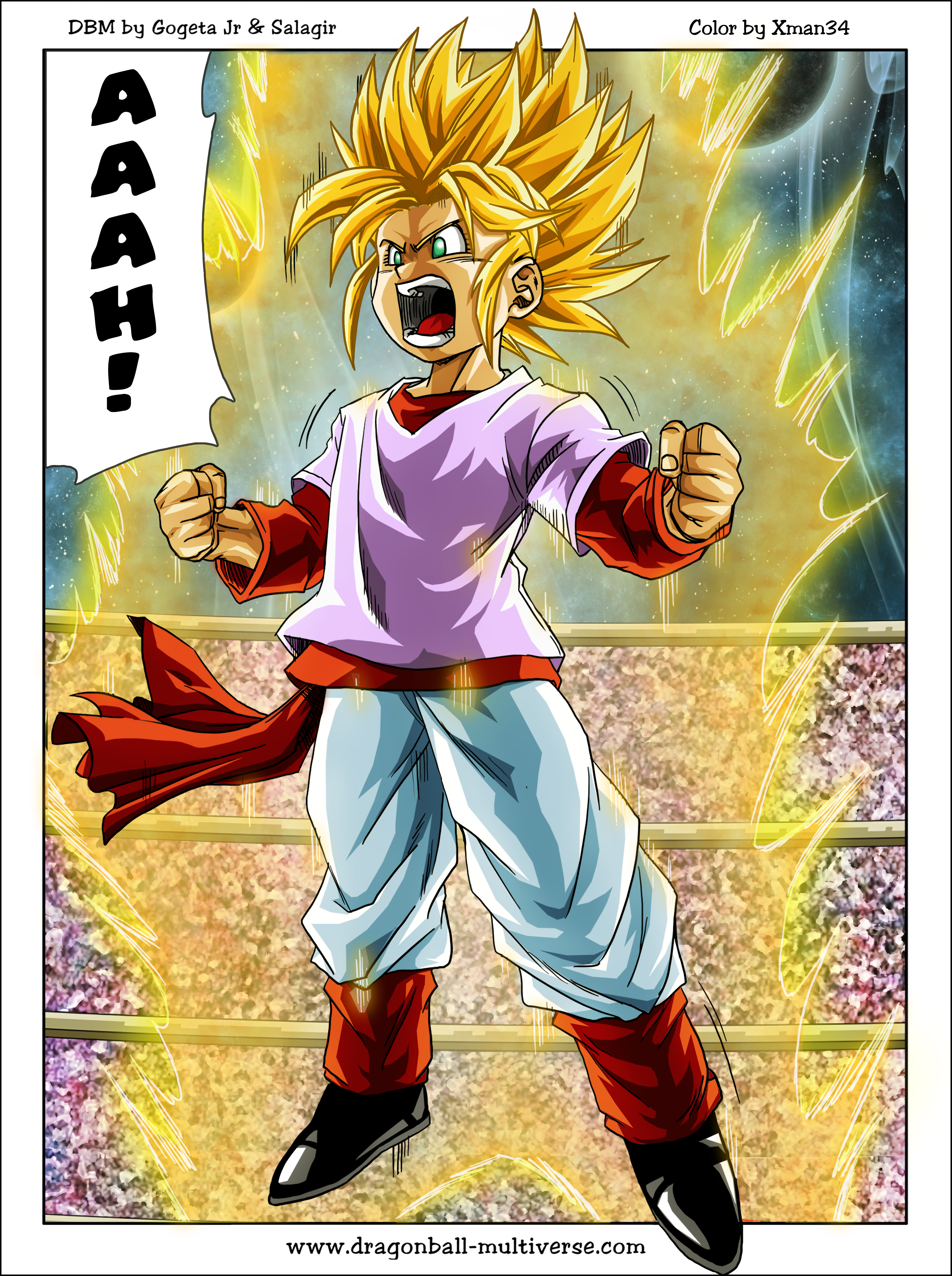 Dragon Ball Multiverse: 1211 Color by Argelios on DeviantArt