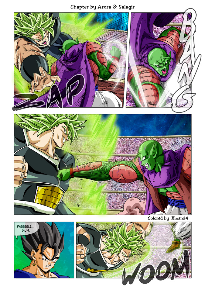 Manga Dragon Ball Super a color pgina 1 by AxelSantiago1234 on DeviantArt