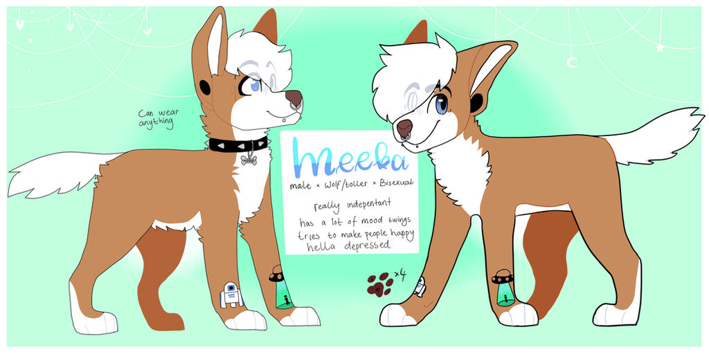 Meeka reference by WarMutts on DeviantArt