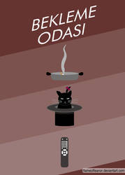 Bekleme Odasi Minimalist Poster