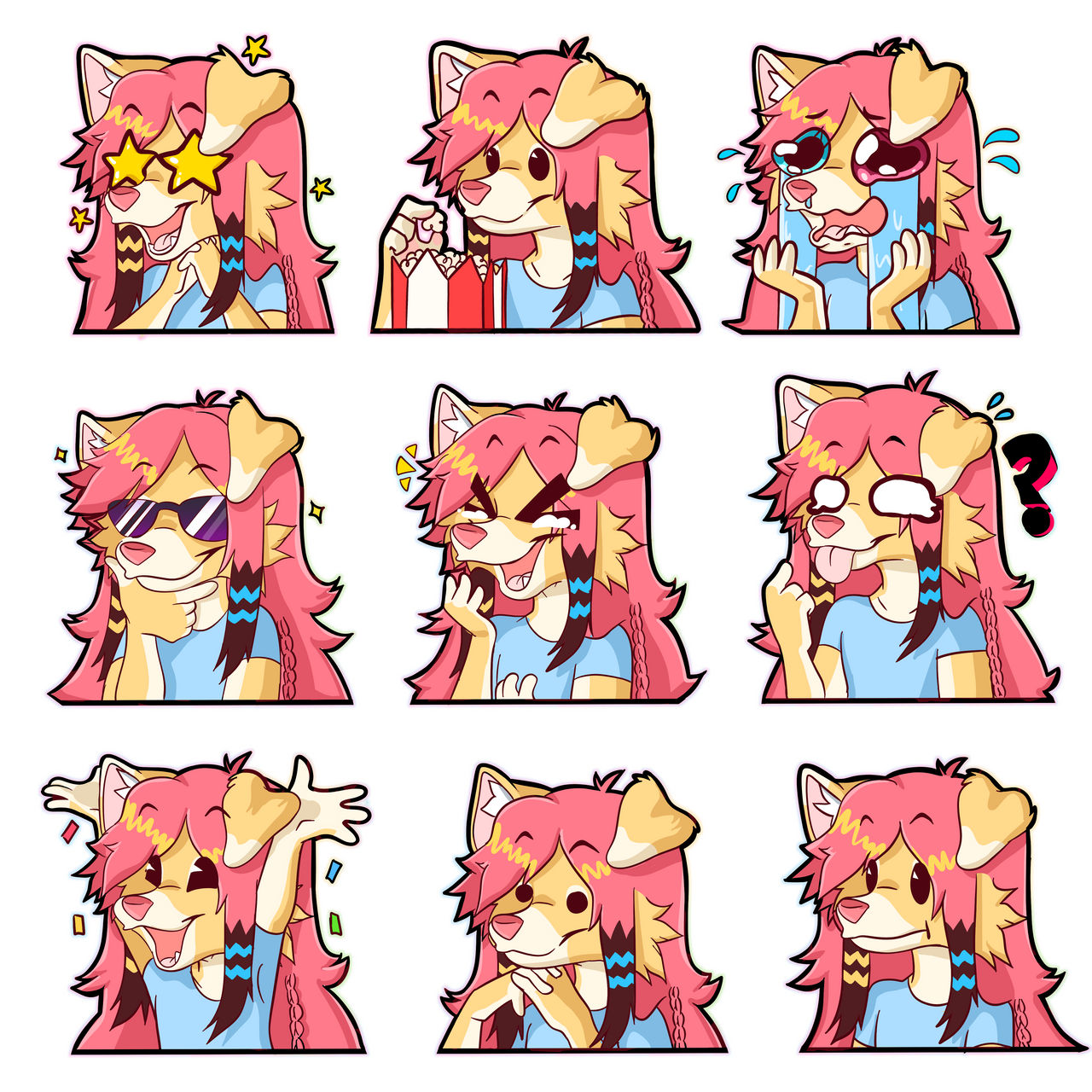 Emotes Twitch by KatyCatKawai on DeviantArt