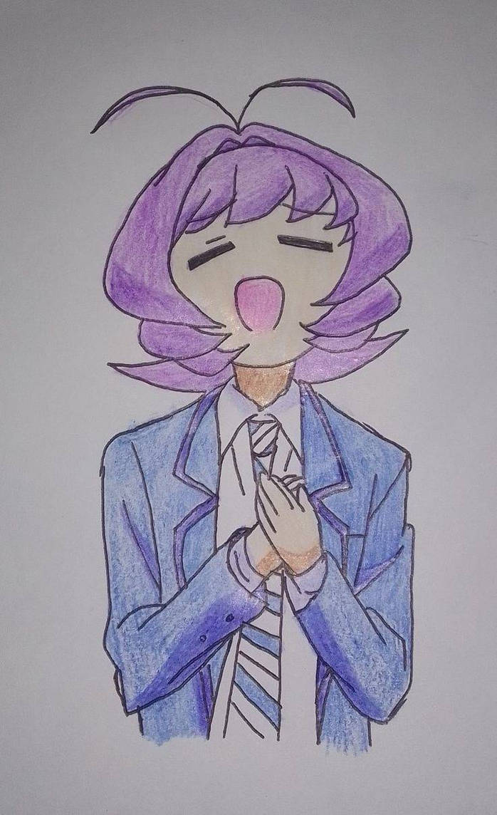 Drawing osana and coloring it with coloring penci by angelchristinelolo ...