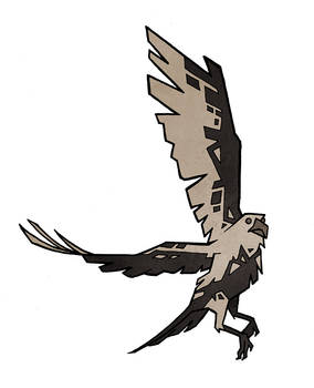 Piebald Crow