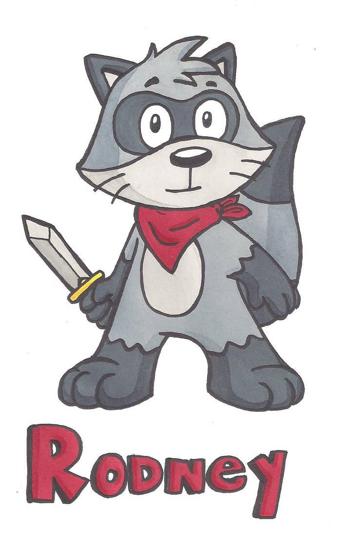 Rodney Raccoon V2 by Cartcoon on DeviantArt