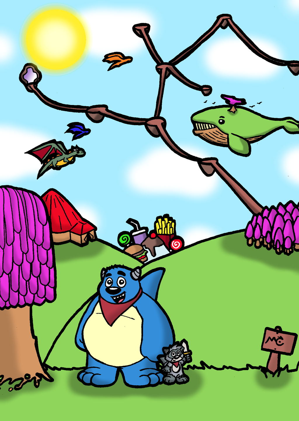 Rodney and Paws by Cartcoon on DeviantArt