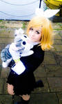 Rin Kagamine-Secret Police Cosplay 2 by PromenadeQueen