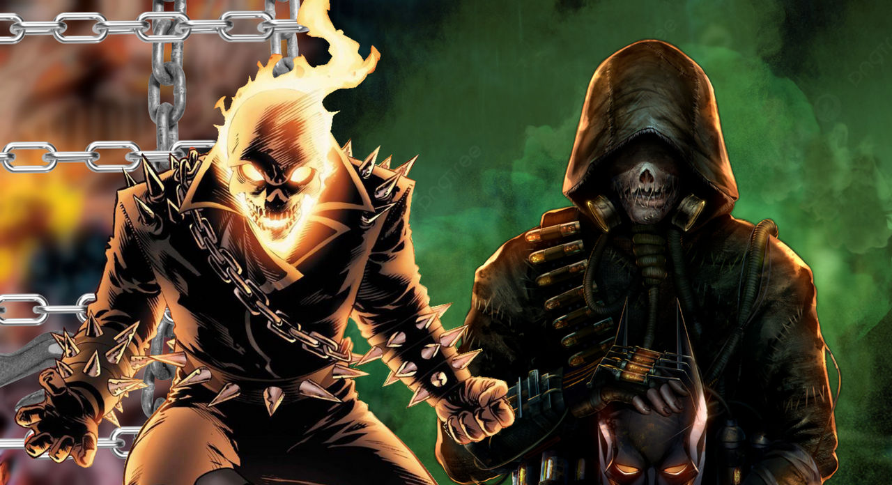 Ghost Rider Vs Shadow Ghost Rider vs Scarecrow by SomeAussieGuy08 on DeviantArt