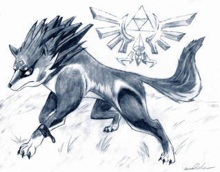 Wolf Link - Sketch