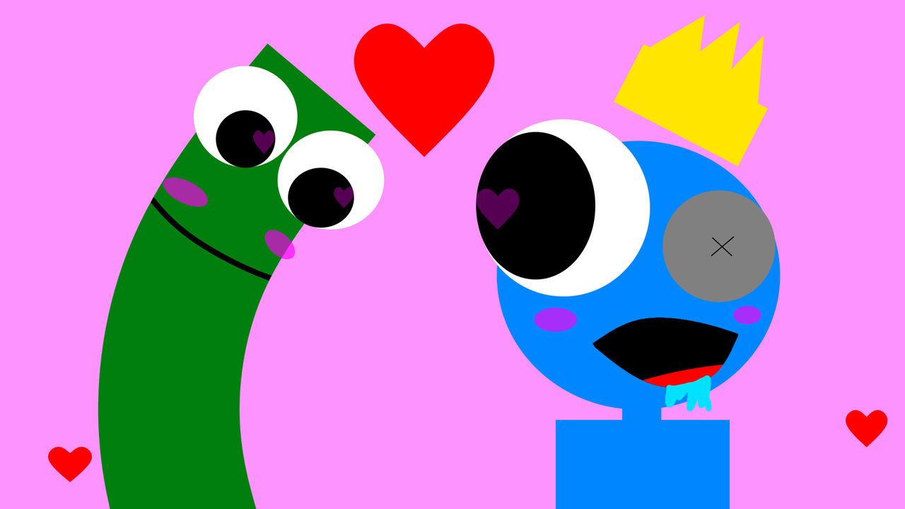 Green X Blue by Soen9048 on DeviantArt