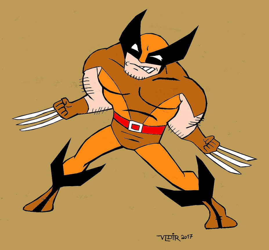 Wolverrine Cartoon Wolverine Cartoon by CapV77 on DeviantArt