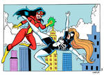 Spider Women Fight