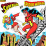 Super Girl vs Spider Woman