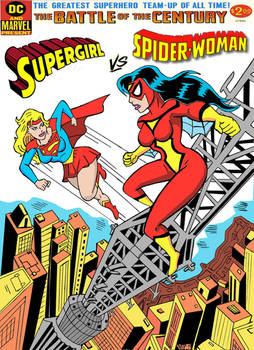 Super Girl vs Spider Woman