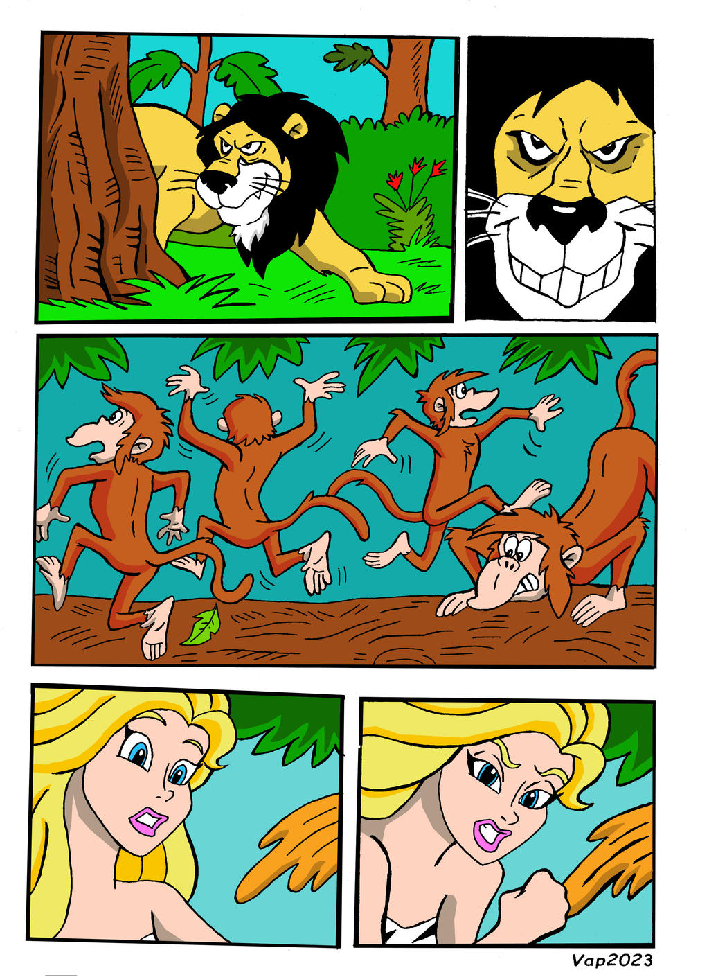 Jungle Beauty and the Beast 7