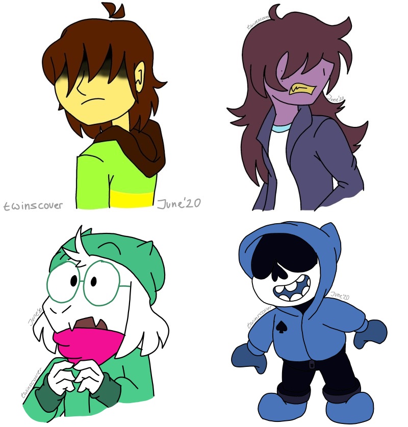Delta Rune Side Characters delta rune - The gang by TCTwinscover on DeviantArt