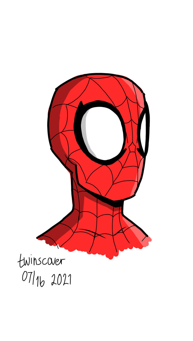 Spider-Man's Mask Tutorial By Lostonwallace On Deviantart | Spiderman Drawing, Marvel Drawings, Spiderman Face