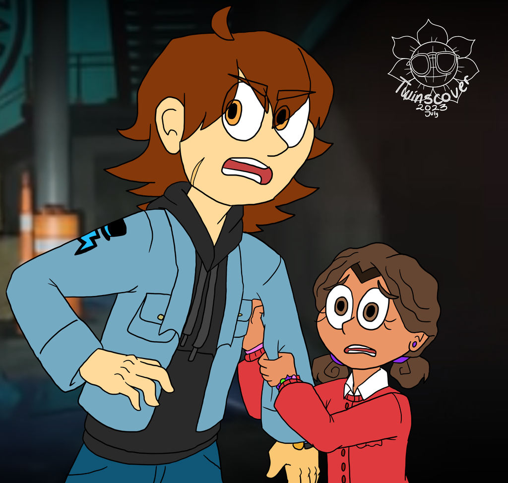 FNAF SB Teen Gregory and Cassie by twinscover on DeviantArt