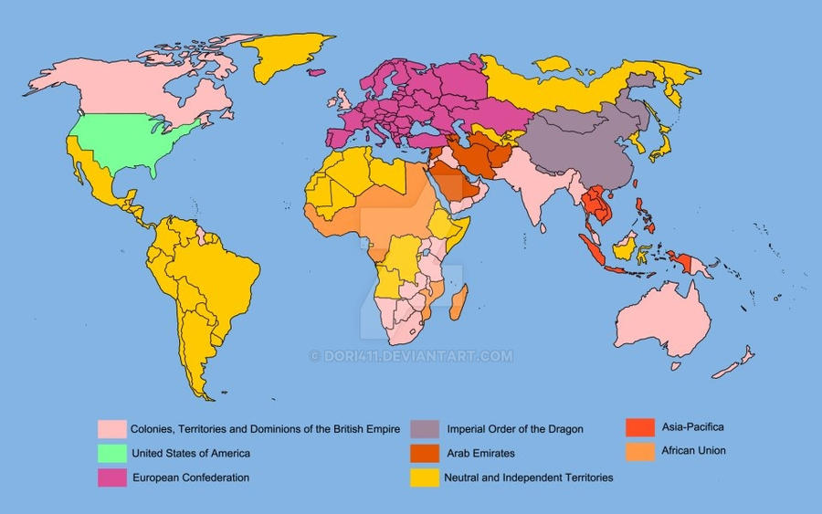 Altered World Map Alternate World Map by dori411 on DeviantArt