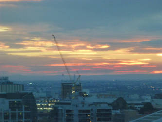 Melbourne sunset 04