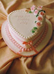 Ruby's 80th Birthday Cake by elyobkram