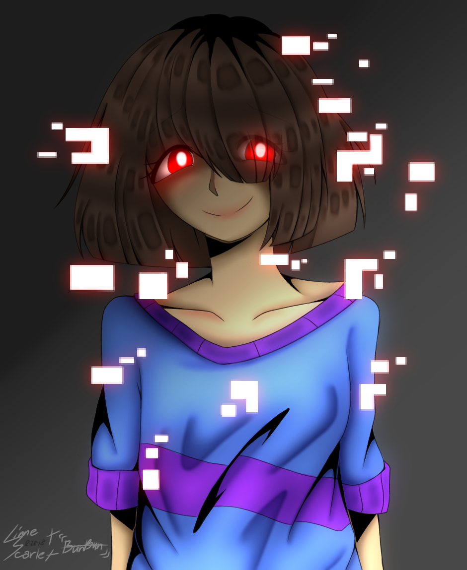 Genocide Frisk Collab With Bunbun By Gothicscarlet2402 On Deviantart Genocide Frisk Collab With Bunbun By Gothicscarlet2402 On Deviantart