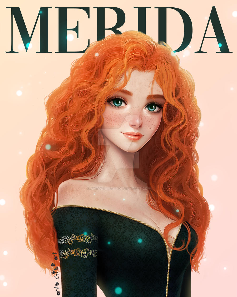Merida (Disney Brave) by AntoChibiArt on DeviantArt