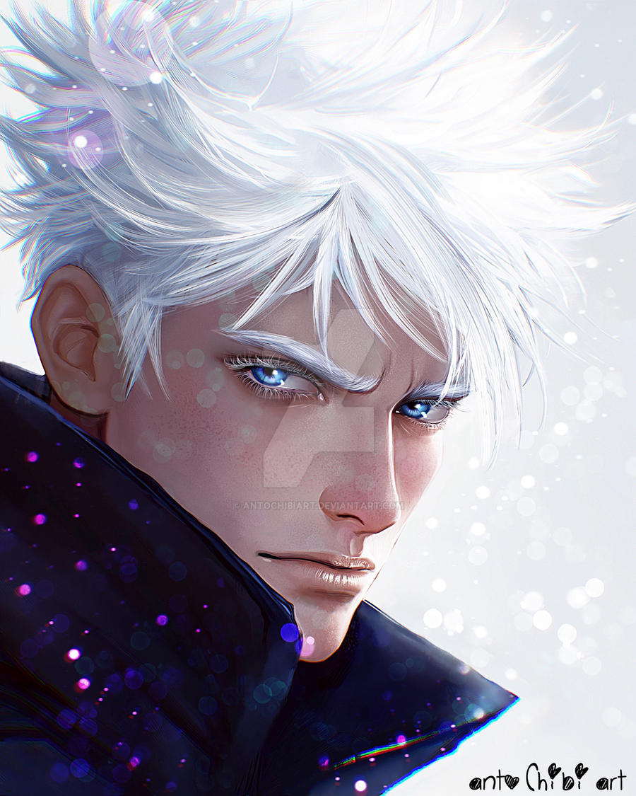 Gojo Based My realistic version of Gojo Satoru by AntoChibiArt on DeviantArt