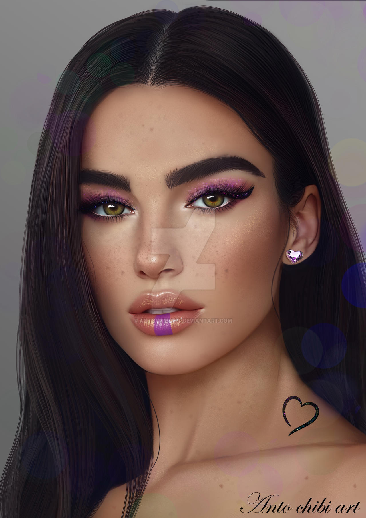 Deviantart Photo Realism Realistic digital portrait by AntoChibiArt on DeviantArt