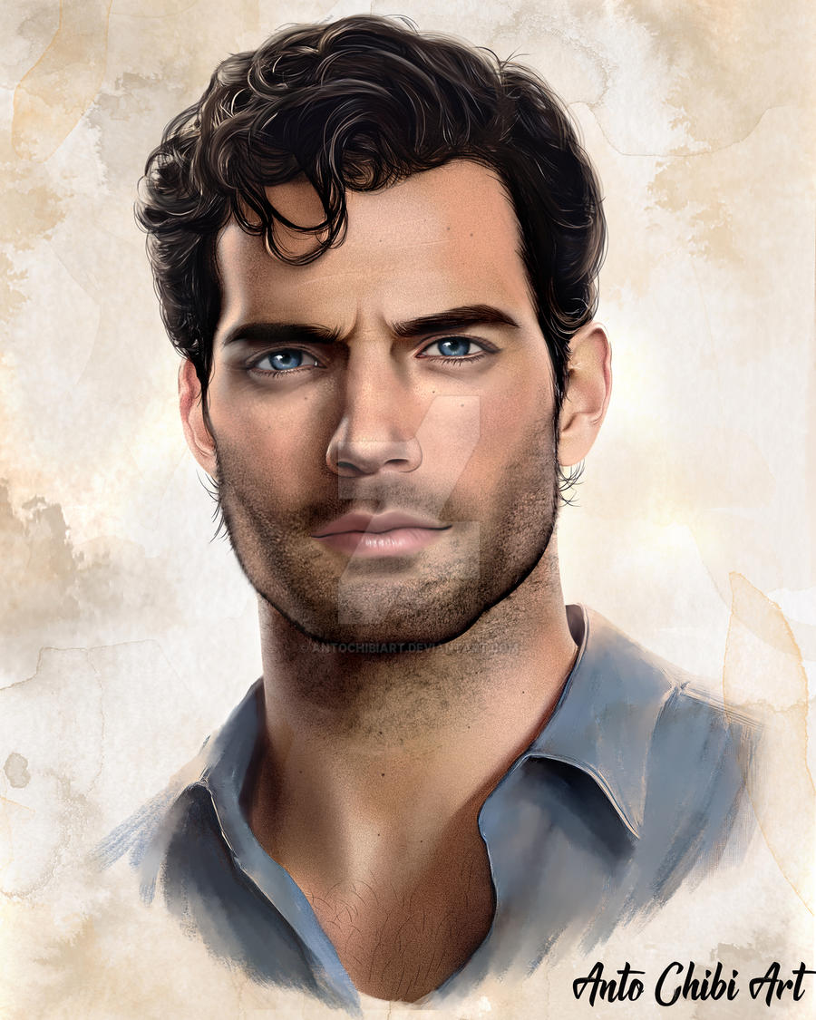 Henry Cavill Portrait By AntoChibiArt On DeviantArt henry-cavill-portrait-by-antochibiart-on-deviantart