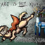 AI ''art' 'is not your art!