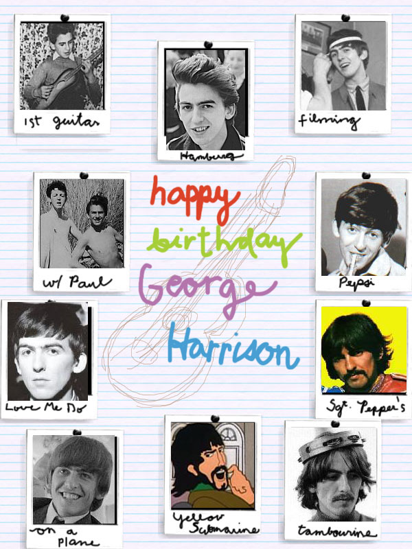 Happy Birthday George Harrison