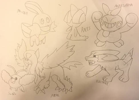 Pokemon - TEST Drawing