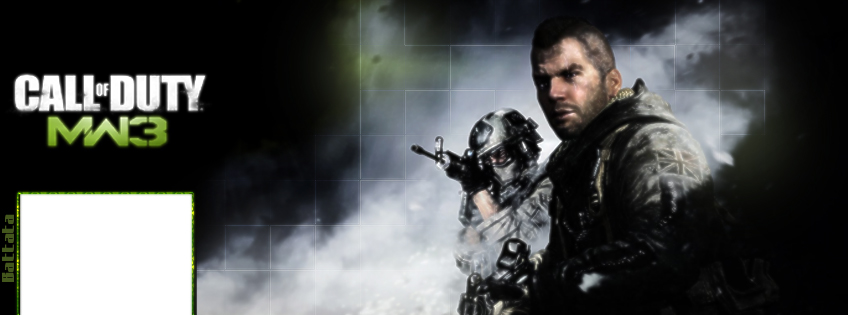 capinha facebook CoD Modern Warfare 3