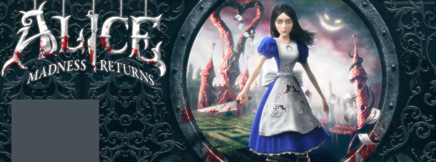 Nova capa Alice Madness Returns