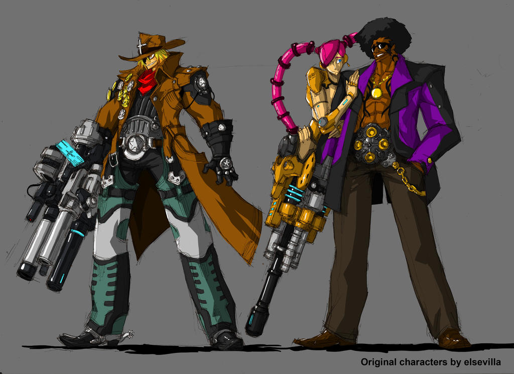 RANDOM CHARACTERS 01 by the-hary on DeviantArt