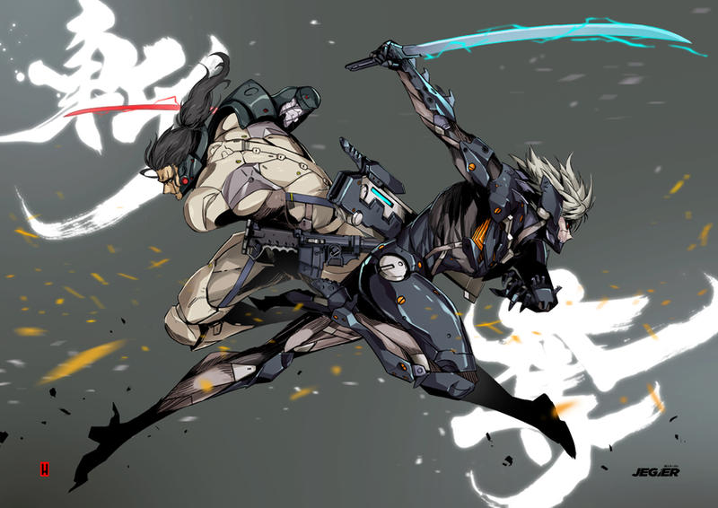 Metal Gear Rising Revengeance Raiden and Sam by miza-ky on DeviantArt