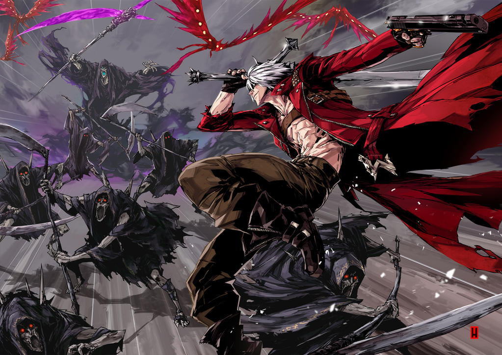 Dante (Devil May Cry 3) by jin-05 on DeviantArt