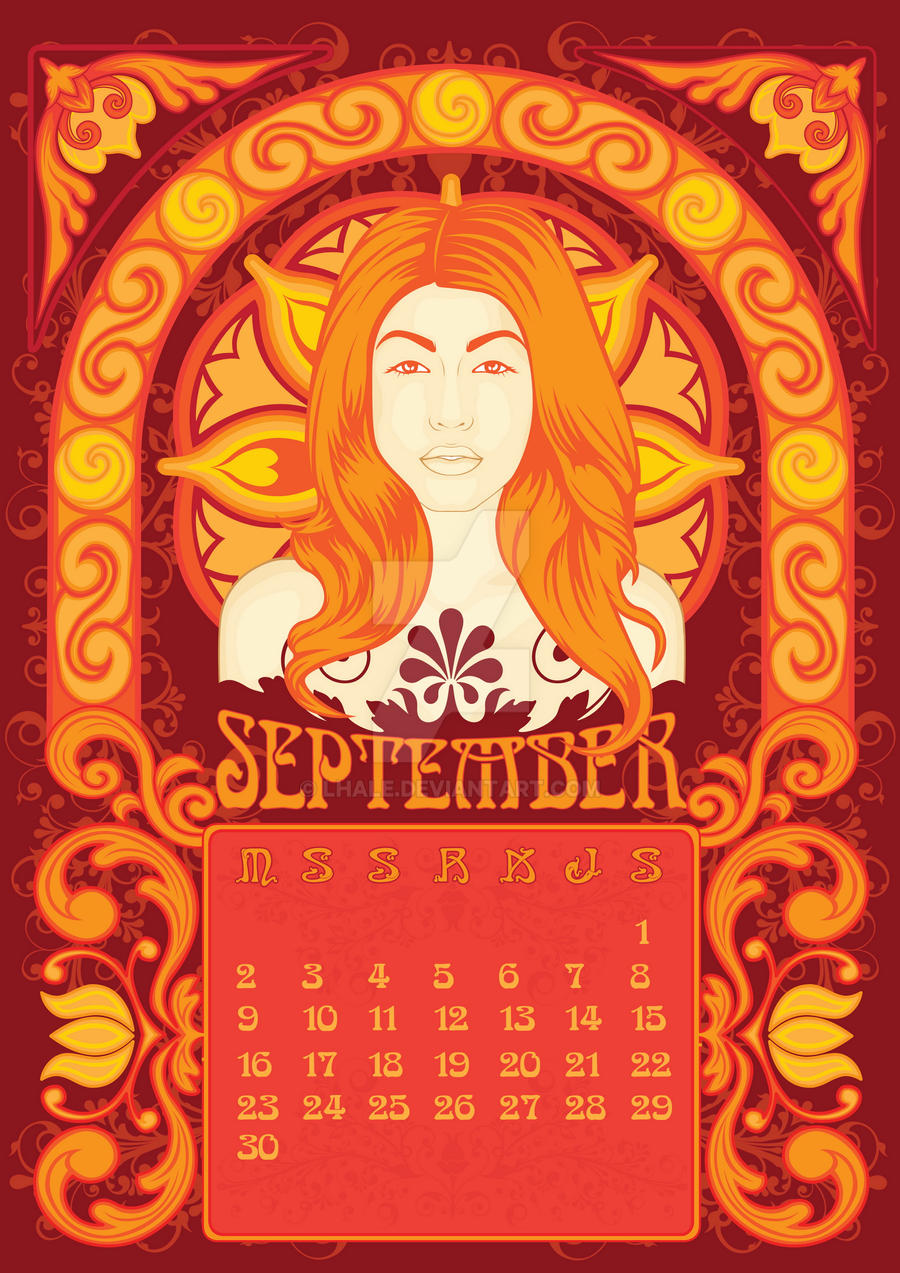 Kalender 2012 Art Nouveau