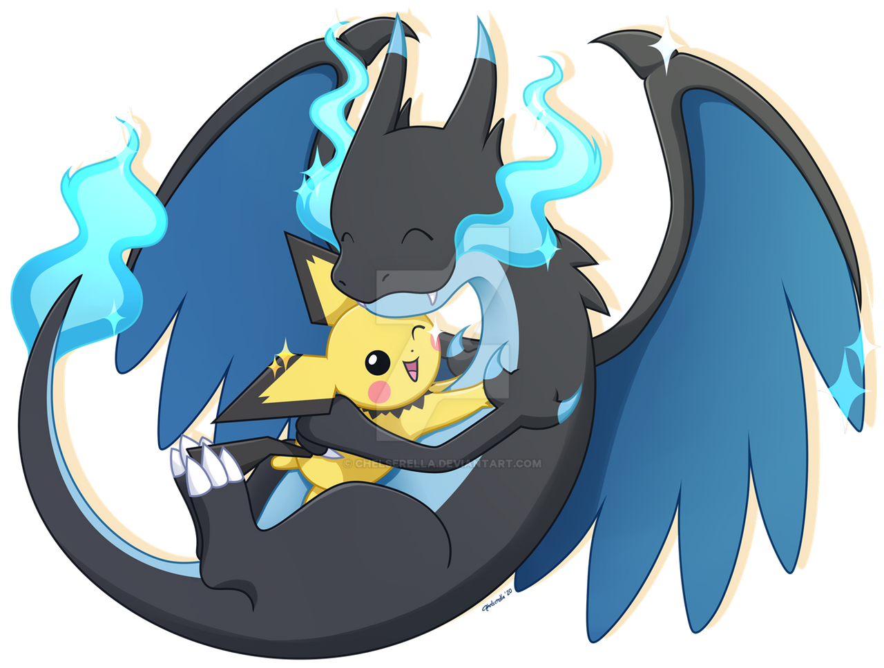 Chibi Mega Chibi Charizard X Replying To @Darth Veigar ♾Stacks Hope Charizard X