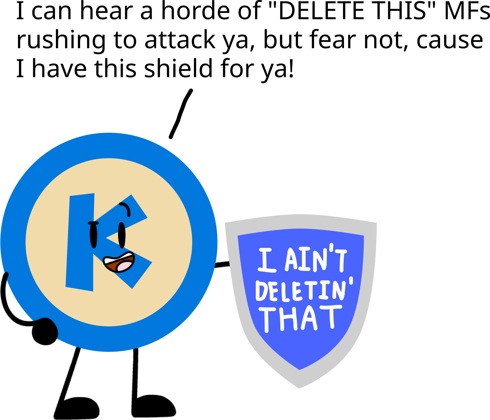 The Anti-DELETE THIS Shield by WenKaiFoo on DeviantArt