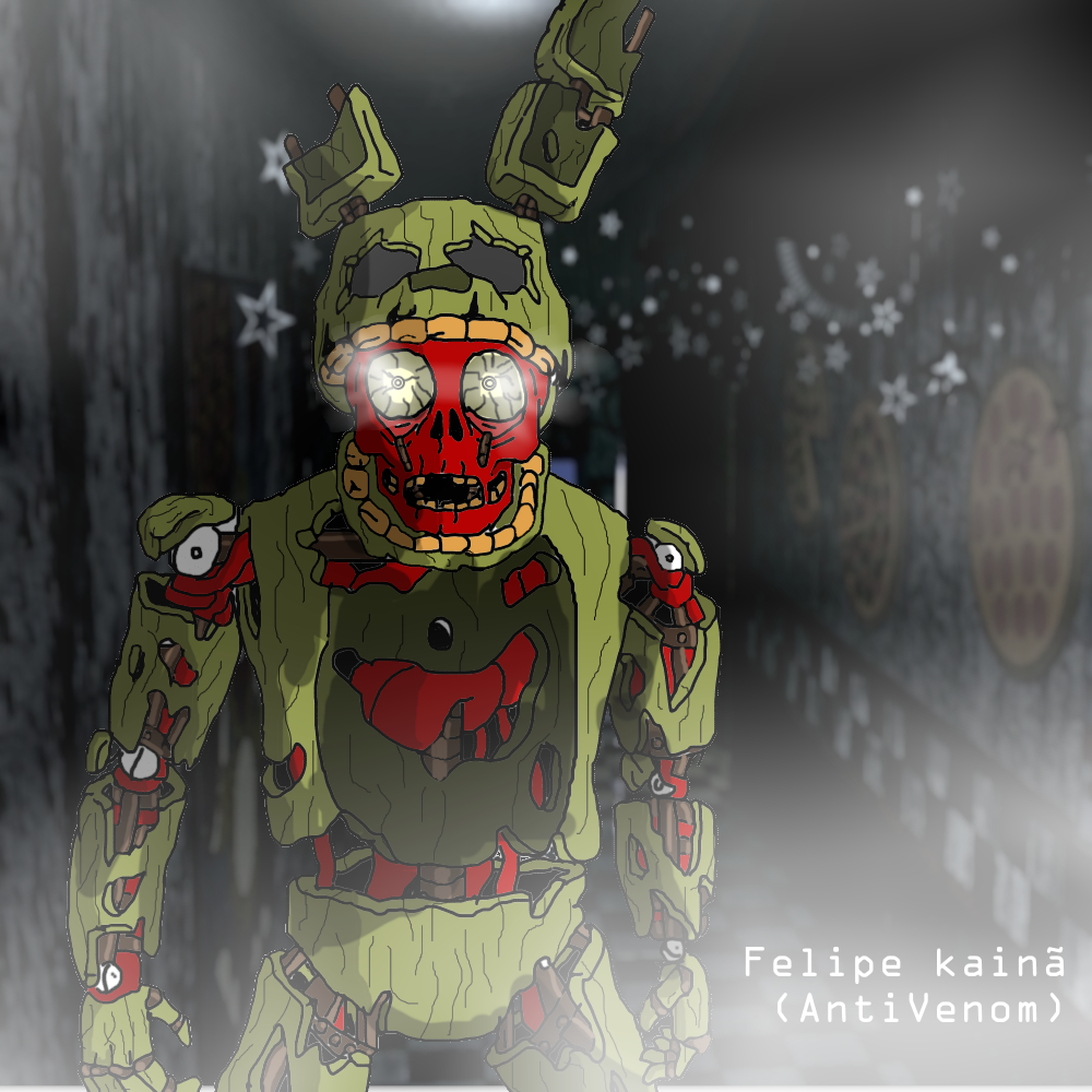 Nightmare Fredbear-Draw by AntiVenom-Draw on DeviantArt