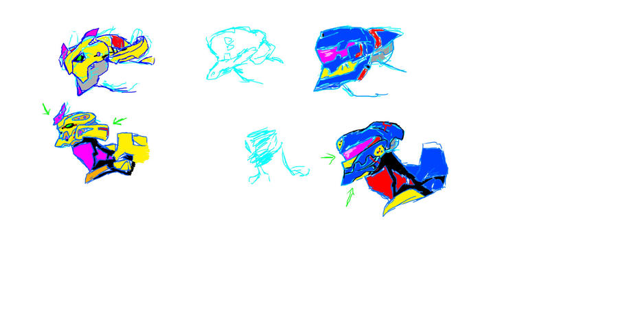 Eva design ideas by Skyegojira on DeviantArt