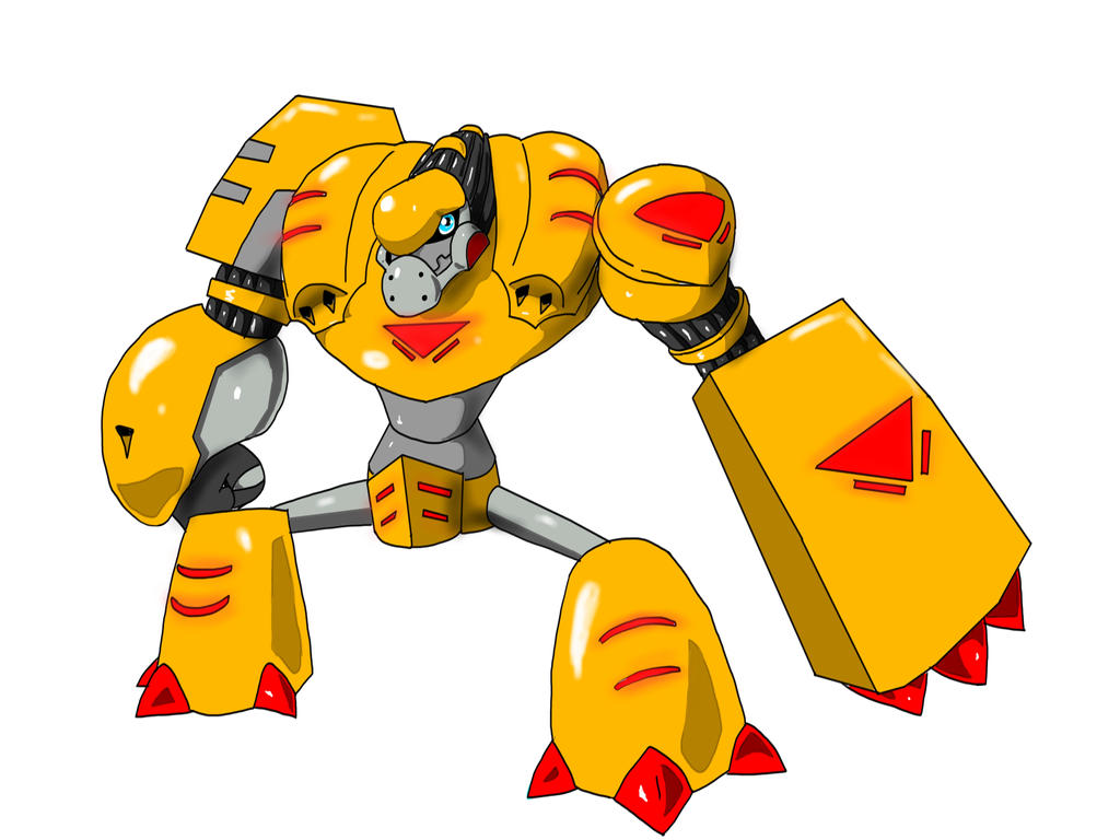 Bulkmon by Skyegojira on DeviantArt
