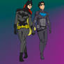 Nightwing And Batgirl