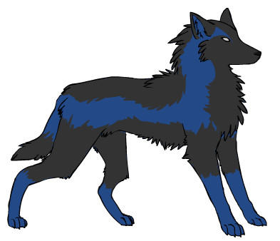 Blue Wolf by Kerberusz on DeviantArt