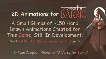 A Verse for Barric - 2D Animations for a Game by LPDisney